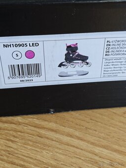 Dětské kolečkové brusle NILS - 4