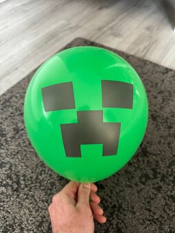 Nafukovací párty balónky Minecraft - 4