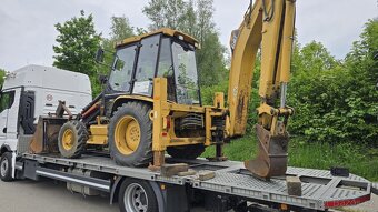 Traktorbagr CAT 428 C orig 2200 mth - 4