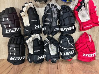 ✅ BAUER - HOKEJOVÉ HELMY = M - L + RUKAVICE č. 13 - 14 - 15✅ - 4