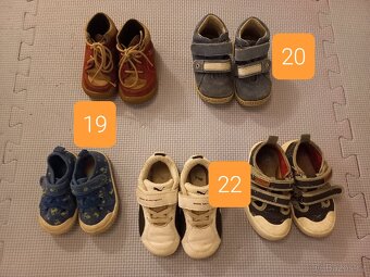 Různé dětské boty vel. 20,19,22 - 4