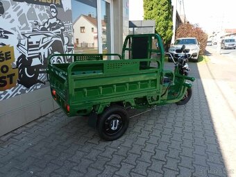 Elektrická pracovní tříkolka Cargo G1 1000W COC zelená - 4