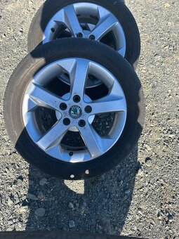 Alu kola Škoda 5x112 205/55/R16 - 4