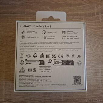 Sluchátka Huawei FreeBuds Pro 3 zelená - 4
