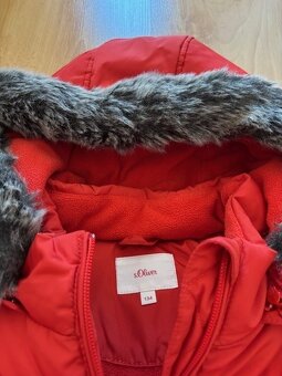 Červený kabátek s.Oliver 134 - 4