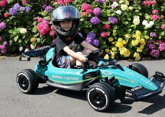 Nová dětská elektrická formule Aston Martin 4x4 24V/330W  DO - 4