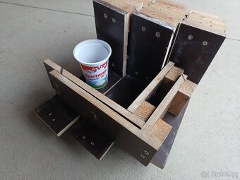 Bedneni na plotove patky 8ks, 20x20x10cm - 4