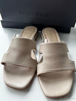 Dámské kožené pantofle 39 - 4