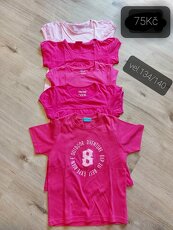 Trička na holku vel.134/140,146/152,158/164 - 4