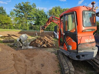 Prodám minibagr Kubota U25 - 4