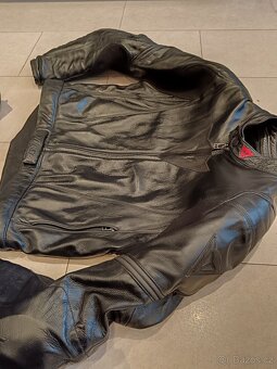 Dainese Avro-Pánská kožená moto kombinéza, dvoudílná-klokan - 4