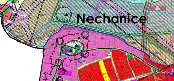 Prodej pozemku k bydlení, 1148 m², Nechanice, ul. Husovo nám - 4