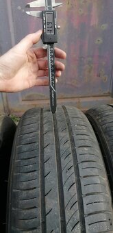 4ks letní pneu 185/60 14" cena za 4ks, Stav 70% - 4