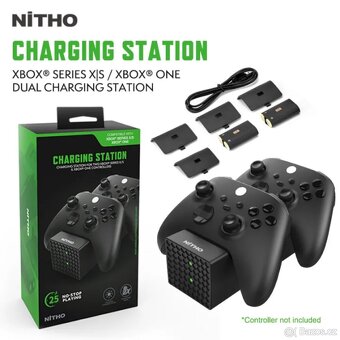 Ovladače + nabíjecí stanice pro PS / Xbox / Switch / PC - 4