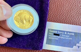 👑 Zlatá Investiční Mince American Buffalo 1 Oz. 2022 - 4