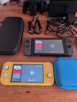 Nintendo Switch i Lite v TOP stavu + příslušenství - 4
