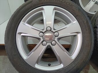 Letní alu kola SEAT 5x100 R15 pneu 195/55 R15 - 4