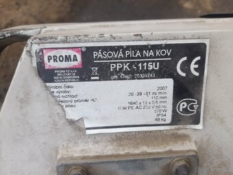 Pásová pila na kov - 4