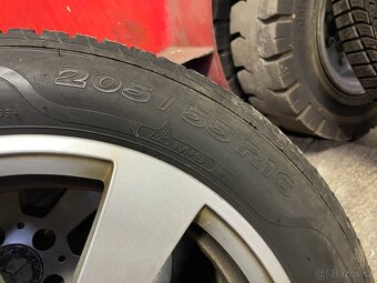 Mercedes-Benz w204 sada zimní pneu kola alu disk 16 - 4