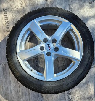 Prodám nové alu kola 16" + zimní pneu Continental (nejeté) - 4