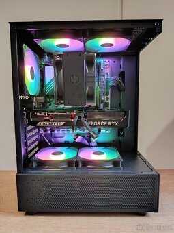 Herní PC: R5 9600x, RTX 5070, 32Gb ram DDR5, ZÁRUKA - 4