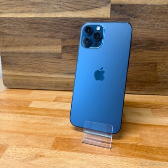 IPhone 12 Pro Max 256GB, modrý, 100% baterie (rok záruka) - 4