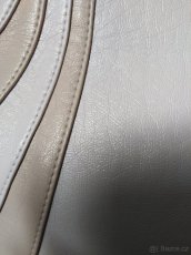 Kabelka bílo - béžová - 4