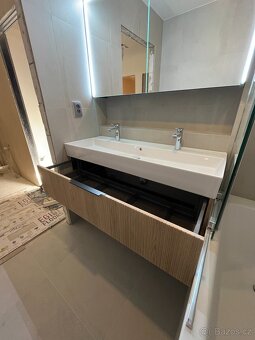 Koupelnová skříňka pod umyvadlo 120 cm - Jungborn QUATTRO - 4