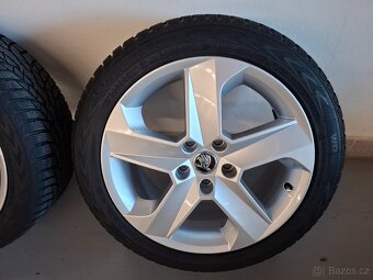 Alu kola Octavia III RS Dorado se zimním Pneu 22/5/45/17 - 4