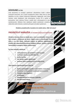 PROJEKTOVÝ MANAŽER - Hulín - 4