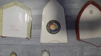 Prodám originální vlaječky klubů fotbalových vzácné - 4