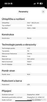 Benq Zowie XL2540K noví - 4