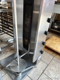 Gril na gyros, kebab plynový - 4
