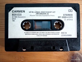 Jiří Zmožek - Už mi lásko není dvacet let MC ( 1990 ) - 4