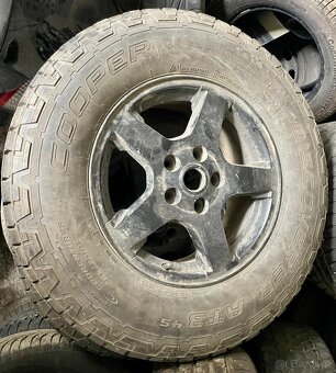 Originální kola Jeep Grand Cherokee WH/WK R17 + Cooper Disco - 4