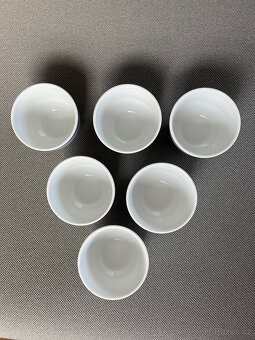 Rosenthal 6x kalíšek, mistička Modré linky 120ml - 4