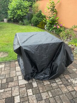 Zahradní gril / ohniště – 800x800 mm, 10 mm silná ocel - 4