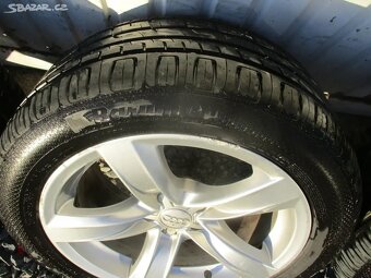 ALU kola AUDI A4/5/6/7 8,5x18 ET29 s pneu 255/45 - 4