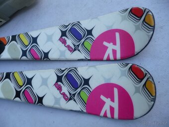 Detske lyže ROSSIGNOL - 110cm + boty LANGE 32,5 eu SET - 4
