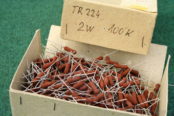 Nové rezistory,odpory,diody Tesla TRxxx viz seznam - 4