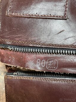 Zimní důstojnické Kanady s kožichem na zip vel.43 - 4