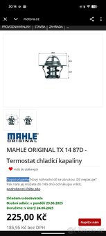 Termostat a příruba chladiva 1.6mpi - 4
