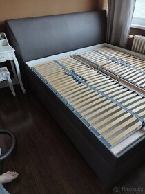 Manželská postel 180x200 s matracemi 21cm - 4