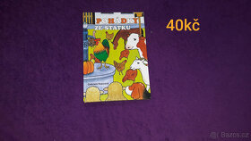 hračky mix,knizky, česací hlava, koně, kolébka... - 4