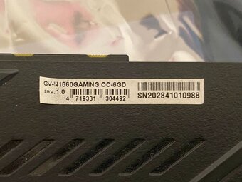 GIGABYTE GeForce GTX 1660 GAMING OC 6G - 4