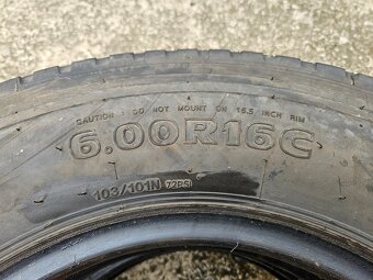 6.00R16c 103/101N Hankkok AH11S 2ks 8-9mm 2ks - 4