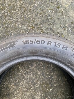 Letní pneumatiky 185/60R15 Barum + Dunlop - 4
