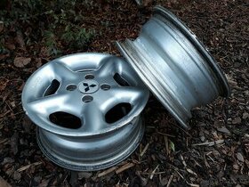 4x ALU disky (elektrony) 5 1/2 J x 13H2ET33, pneu 165/70 R13 - 4
