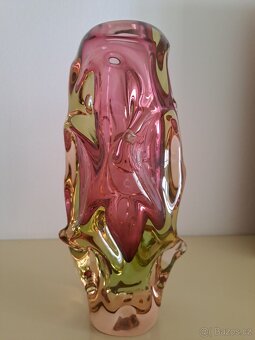Uranová váza Jan Beránek- 28cm. - 4
