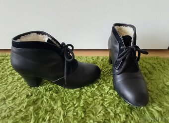 Dámské zimní kotníkové boty - Memery - Vintage shoes - 4